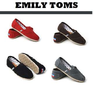 Emily   TOMS style  Womens suede Flat Shoes  