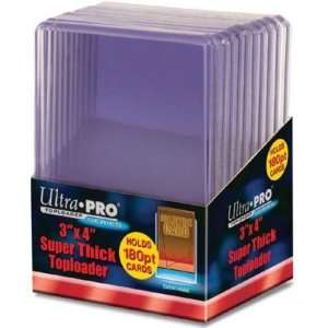 100) Ultra Pro Super Thick 180pt Toploader Card Holders  