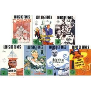 große Louis de Funes Fan Collection 7 Filme 7 DVDs  Louis 