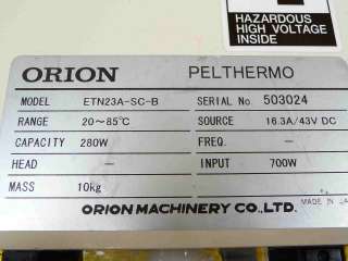 Orion Pel Thermo ETN23A SC B Heat Exchanger 0190 10030  