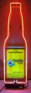 CERVEZA PACIFICO 2 SIDED BEER BOTTLE 36 X 10 NEON SIGN NEW  