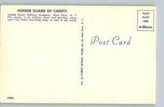 Postcard Honor Guard of Cadets West Point,New York/NY  