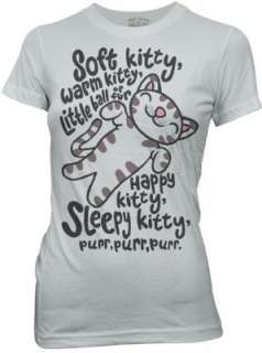  From Big Bang Theory Officially Licensed Junior T Shirt Soft Kitty 