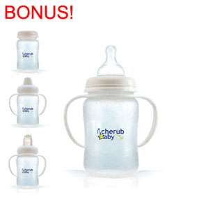 Cherub Baby Microwave Steriliser & Ultimate Bottle Kit  