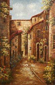 Italian/Tuscan Tapestry Paintings Vertical   18 Choices  
