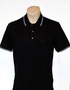 Mens Lacoste Short Sleeve Polo Shirt PH1503 Black Orig. Price $92 