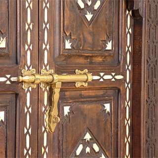 Orientalische maurische Tür Holztür ORIENT Zedernholz A  