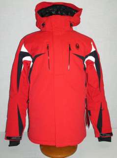 NEW 20,000mm SPYDER RIVAL MENS INSULATED JACKET M L RED  