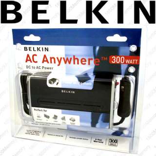 BELKIN AC Anywhere DC to AC Power Inverter 300W 2Yr Wty  