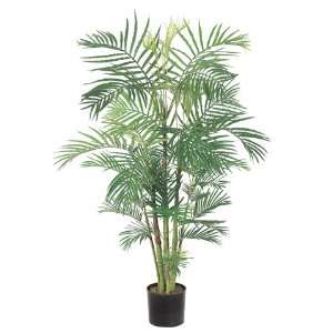 Pack of 2 Artificial Potted Tropical Areca Palm Trees 6  