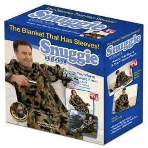  As Seen on TV Snuggie Designer Camouflage Fleece Blanket 
