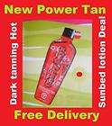 NEW POWER TAN CHERRY ONYX HOT TINGLE SUNBED TANNING BR