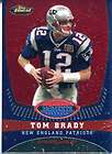 Tom Brady 2008 Tops Finest TB7 23 50  