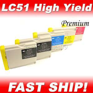 PK Brother LC 51 LC51 MFC 230C 240C 440CN Printer Ink  