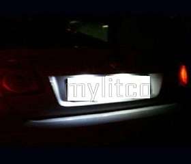 VW Rear Number Plate Light LED Bulb 239 C5W Ultra WHITE  