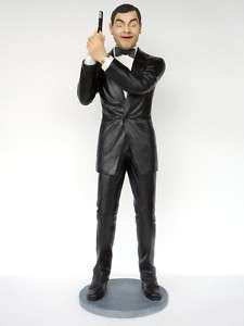   Johnny English   statue taille réelle   Mr Bean   007 Bond