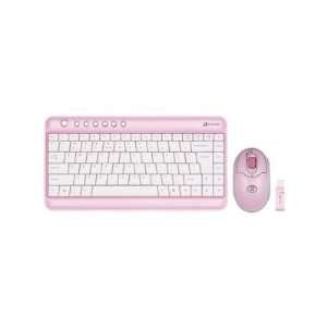  Ergoguys Pink Cosmo Tini 2.4GHz Wireless Desktop/Keyboard 