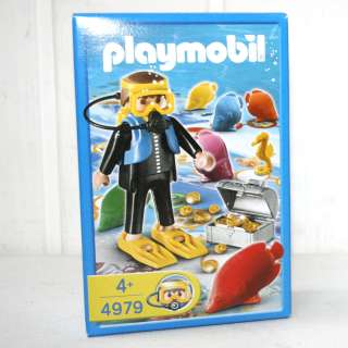   playmobil 4979 plongeur jeu de poissons