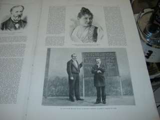 1892 EXPO PALERMO CALCOLATORE GIACOMO INAUDI CARNEVALE ROMA ATTRICE 