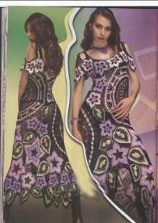 Floral Crochet Patterns Book Top Skirt Dress Cardigan Irish Lace Spec 