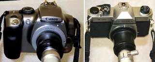 Adaptador para Canon Eos Nikon Pentax y microscopios  