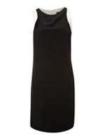 Linea Colour block shift dress Black   