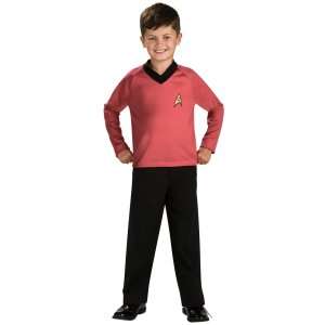 Star Trek Classic Red Child Costume, 65013 