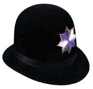 Deluxe Keystone Cop Hat   Accessories & Makeup