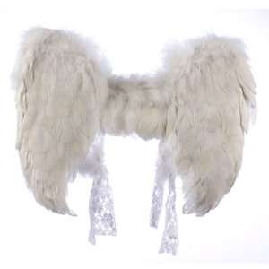  Lets Party By FunWorld Adult (White) Feather Angel Wings 