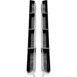  New Chevy Chevelle/El Camino Hood Louver Inserts   2pc 