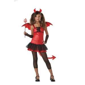   Cute Devil Girl Dress Outfit Costume Halloween Outfit Toys & Games