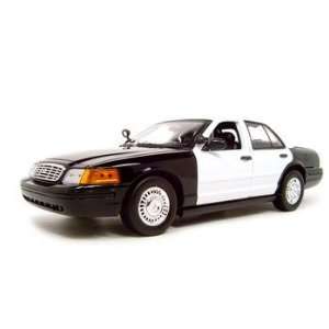  CROWN VICTORIA UNMARKED POLICE CAR 118 DIECAST MODEL 