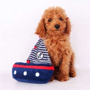  Happy Puppy Plush Dog Toy   Boat Rope Toy