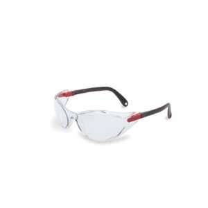  Uvex By Sperian Bandido Safety Glasses With Hot Red Frame 