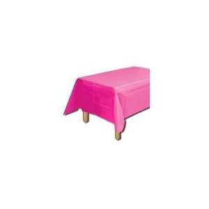    Neon Pink Theme Party Plastic Table Covers