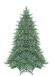   Fir Pre Lit Artificial Christmas Tree   Clear Lights