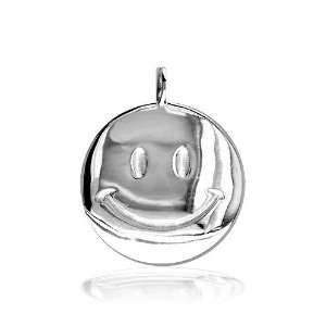   Smiley) Face Jewelry Charm in 10K white gold Sziro Jewelry Designs