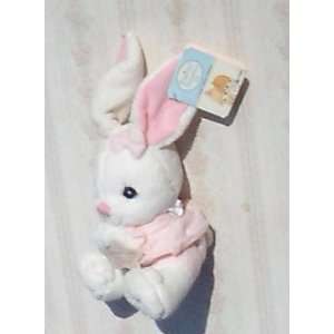   White Bunny Rabbit; Spanish Prayer Pal Plush Stuffed Toy Toys & Games