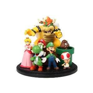  Super Mario Figure Set, Desktop Set, Cake Topper, Makes a 
