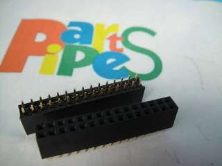 100,2x15 Pin 2.54mm Double Row Female Pin Header Socket  