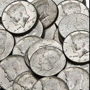  $1 Face Value 1964 Kennedy Half Dollars   90 Silver (Avg 