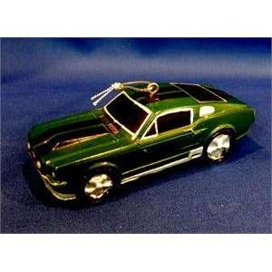  Ford Mustang Ornament Green