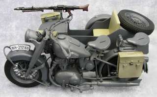 21st Century Toys Ultimate Soldier German WWII Motorcycle & Side Car 