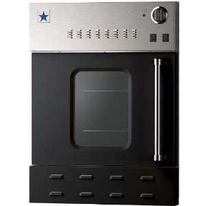  Wall Oven Single Built In Convection Propane Gas Oven, Black, 24 