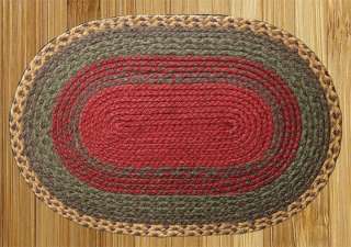 20 x 30 Braided Rug by Earth Rugs (30 Pattern/Color Choices)  