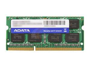    ADATA 2GB 204 Pin DDR3 SO DIMM DDR3 1333 (PC3 10666 