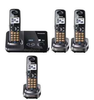 Panasonic DECT 6.0 KX TG9321T 2 Line 4 Cordless Phones  