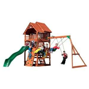  Highlander Swing Set   A great value playsets with a four 