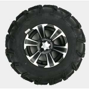 ITP Mud Lite XL SS312 Machined Alloy 26in.x12in. Left Front Tire/Wheel 
