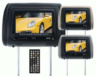 SOUNDSTORM SH7CM 7 Car Headrest Monitor w/DVD Player  